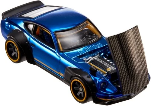 Custom 1972 Datsun 240Z Race Team Blue - 2018 Hot Wheels Redline Club RLC