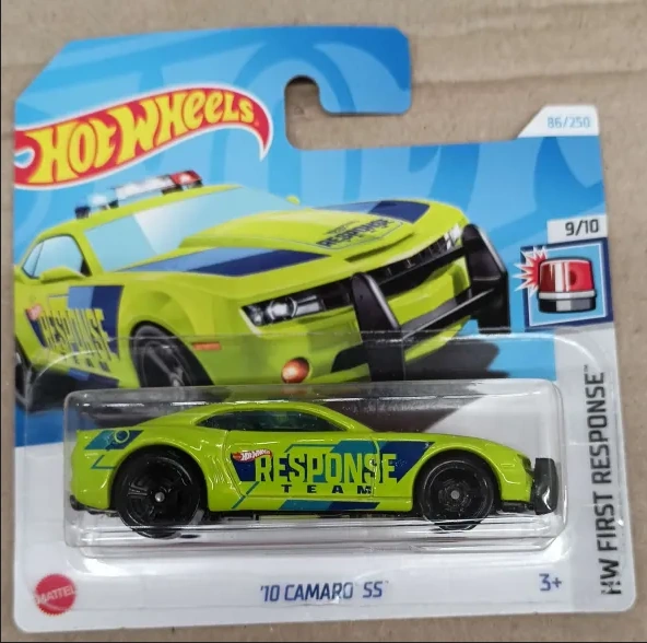 2024 Hot Wheels 	'10 Camaro SS Green - Mainline 086/250 - First Response 9/10
