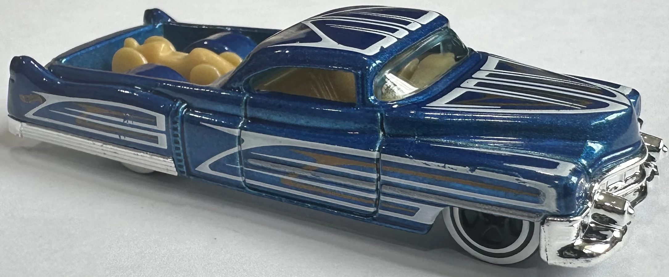 2025 Hot Wheels 																Custom '53 Cadillac Blue - Mainline 139/250 - Rod Squad 9/10