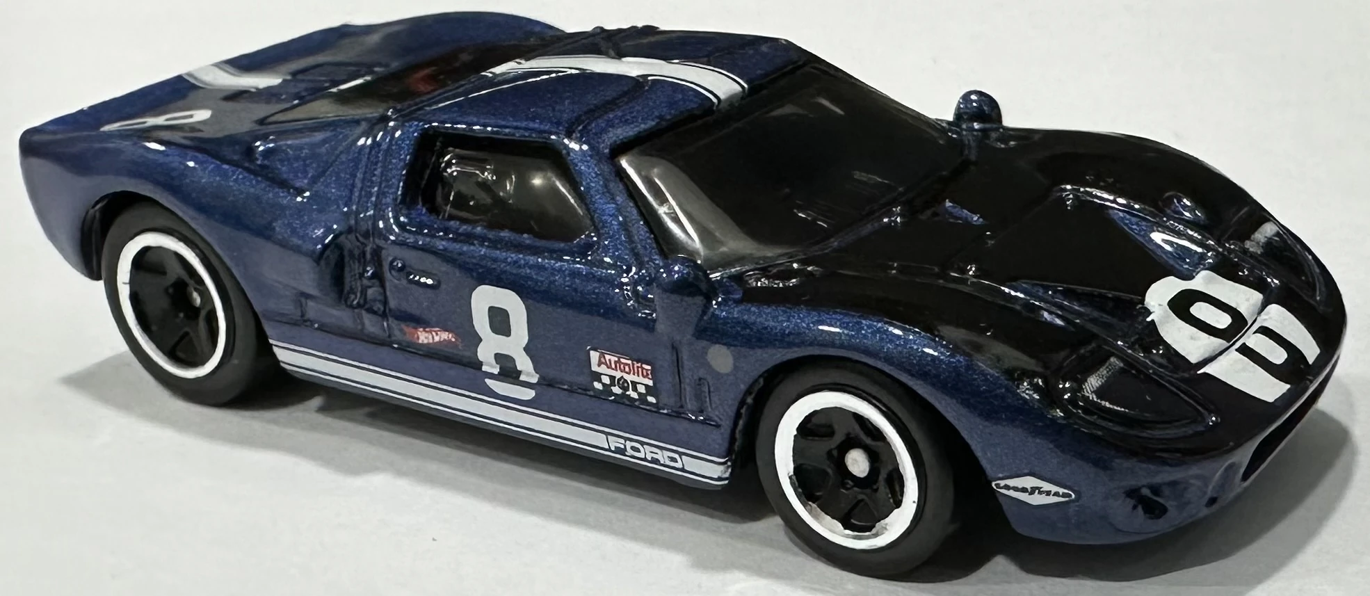 2024 Hot Wheels 	Ford GT40 Blue - Mainline 012/250 - Factory Fresh 2/10