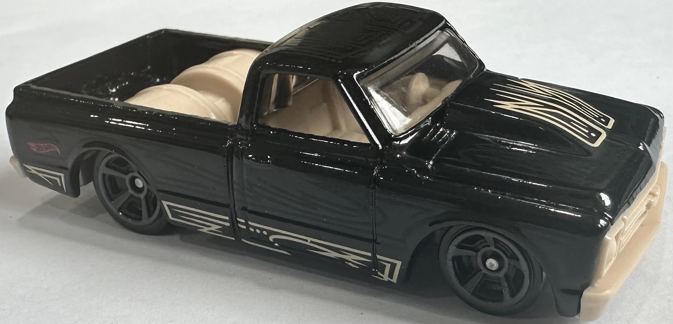 2025 Hot Wheels '21 '67 Chevy C10 Black - Mainline 021/250 - Hot Trucks 2/10
