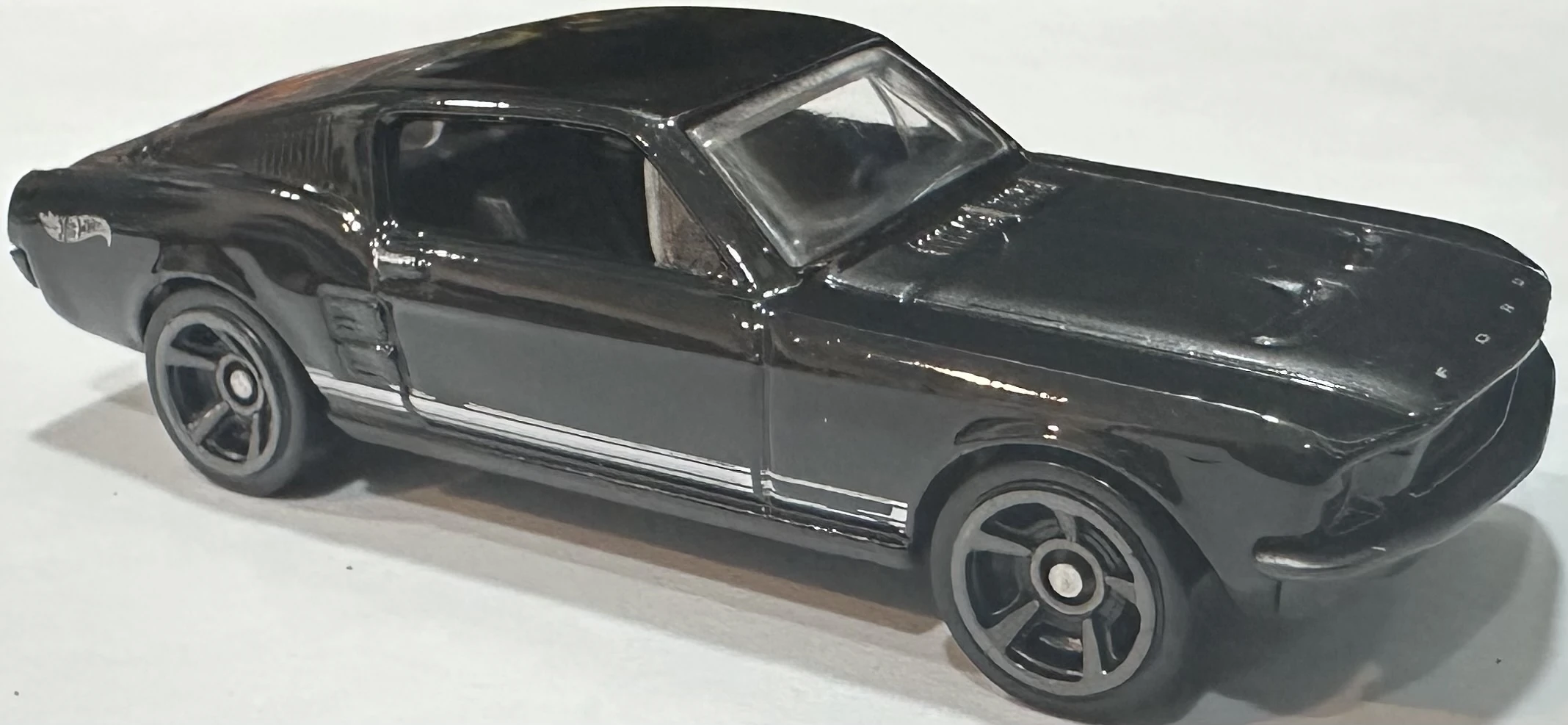 2025 Hot Wheels 			'67 Mustang Black - Mainline 189/250 - Muscle Mania 3/10