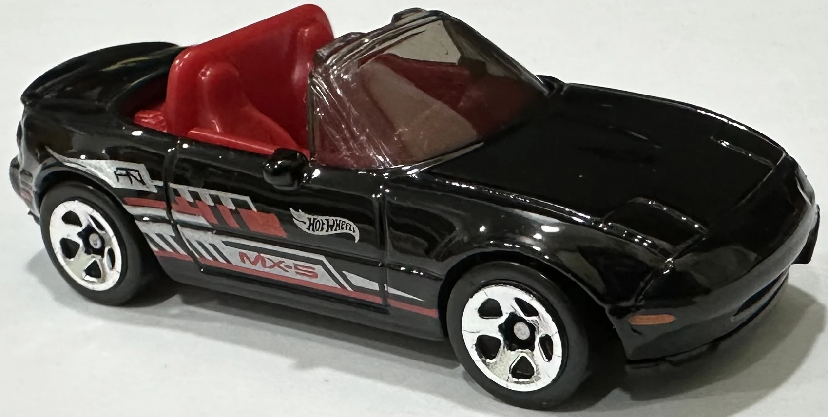 2024 Hot Wheels 	'91 Mazda MX-5 Miata Black - Mainline 120/250 - J-Imports 6/10