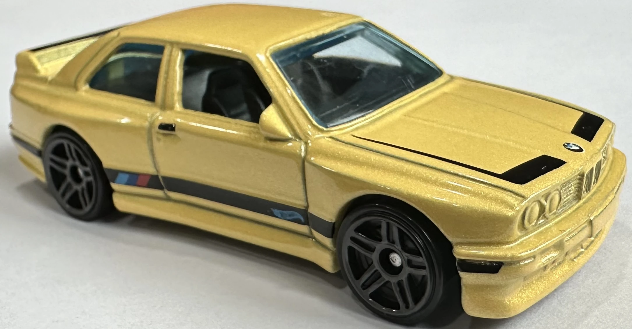2024 Hot Wheels 									'92 BMW M3 Yellow - Mainline 195/250 - The 90s 4/10