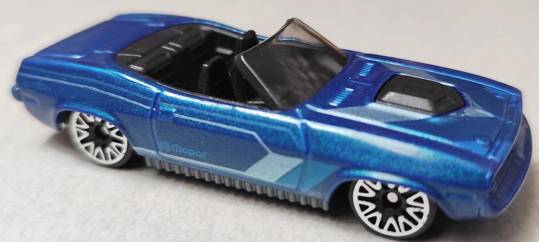 2024 Hot Wheels 		'70 Plymouth Barracuda Blue - Mainline 020/250 - Roadsters 3/5