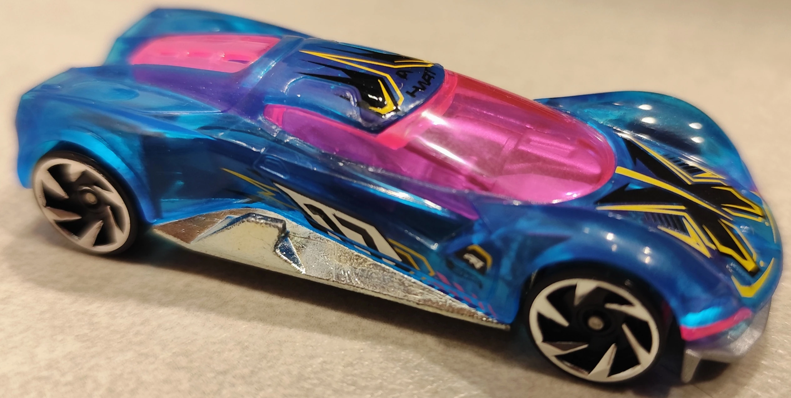2025 Hot Wheels 																																Crescendo Blue - Mainline 037/250 - X Raycers 3/10