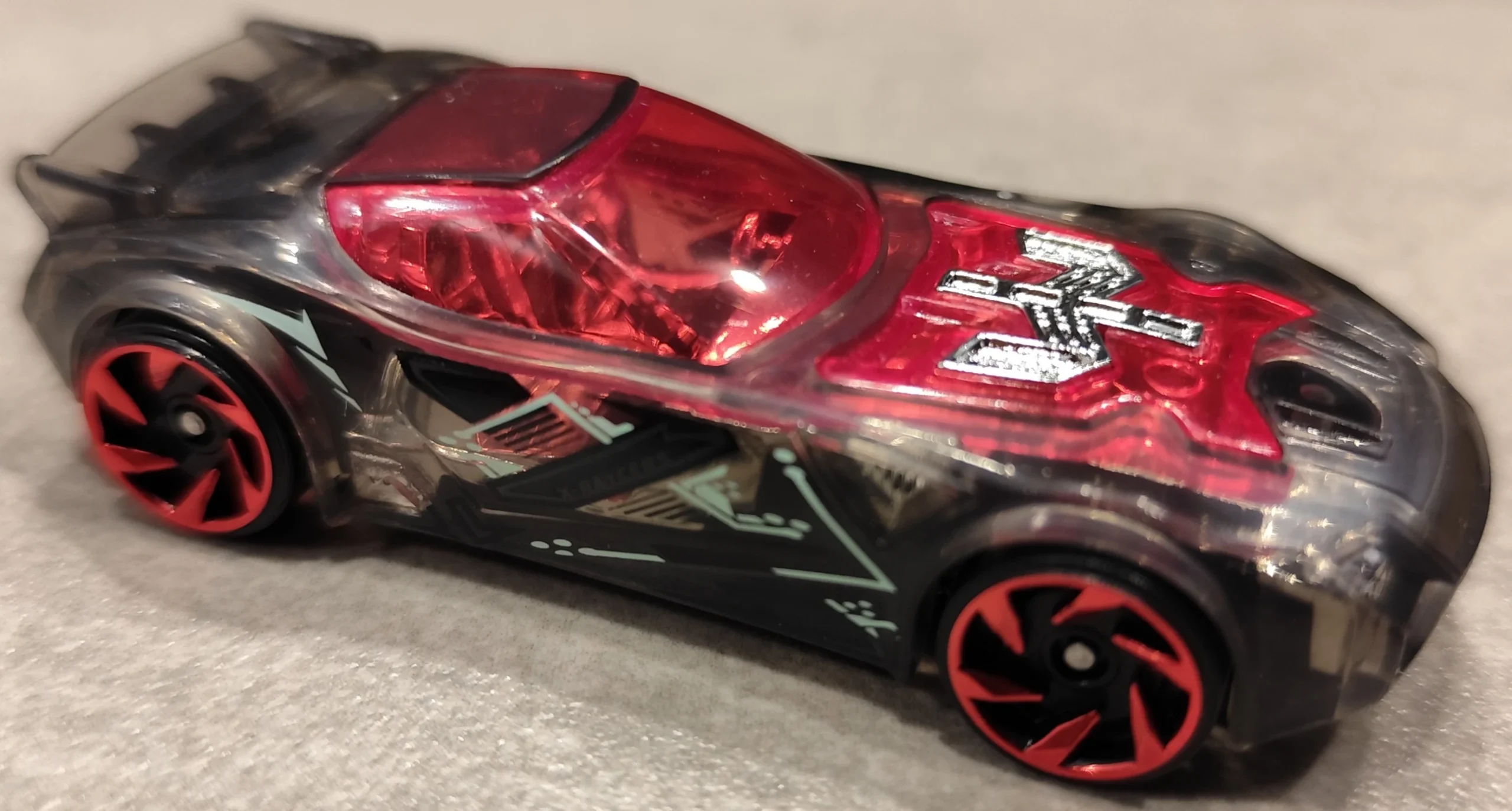 2025 Hot Wheels 																																Nerve Hammer Black - Mainline 013/250 - X Raycers 1/10 