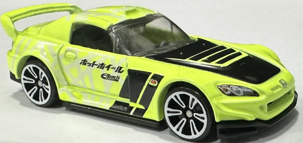 Honda S2000 Neon Light Green - 2024 Hot Wheels Premium - Neon Speeders