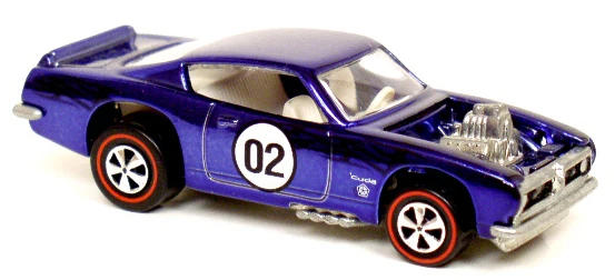 King Kuda Dark Blue - 2002 Hot Wheels Redline Club RLC