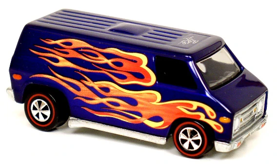 1970s Van  - 2003 Hot Wheels Redline. Club