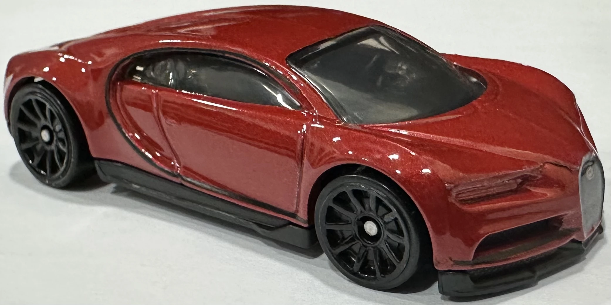 2024 Hot Wheels 						'16 Bugatti Chiron Red - Mainline 201/250 - Quarter Mile Heroes 2/5