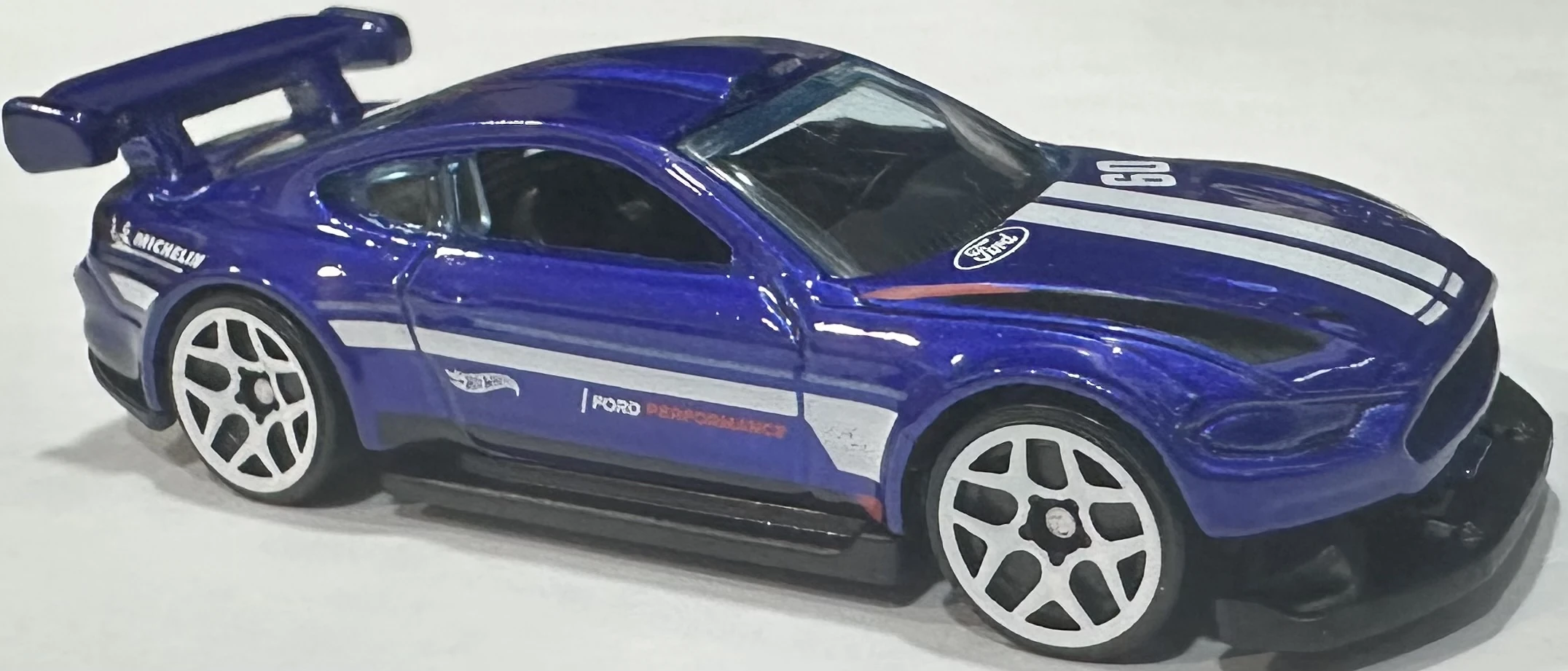 2025 Hot Wheels 					Custom '18 Ford Mustang GT Blue - Mainline 211/250 - Mustang Go 5/5