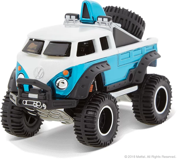 Volkswagen T1 Rockster Aqua - 2018 Hot Wheels Redline Club RLC