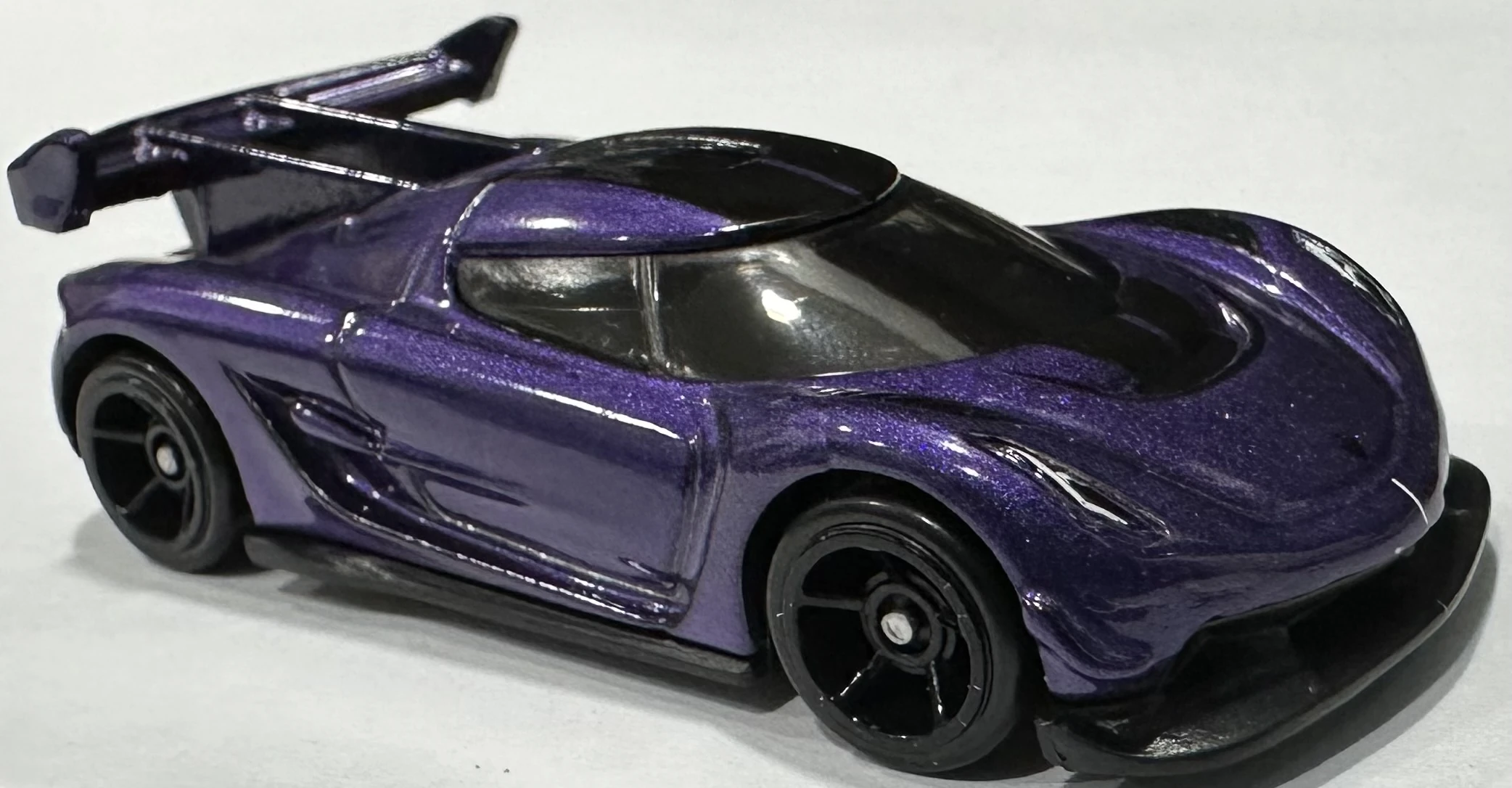 2024 Hot Wheels 	2020 Koenigsegg Jesko Purple - Mainline 184/250 - Exotics 2/10