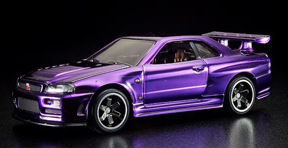 Nissan Skyline GT-R (R34) Purple - 2020 Hot Wheels Redline Club RLC