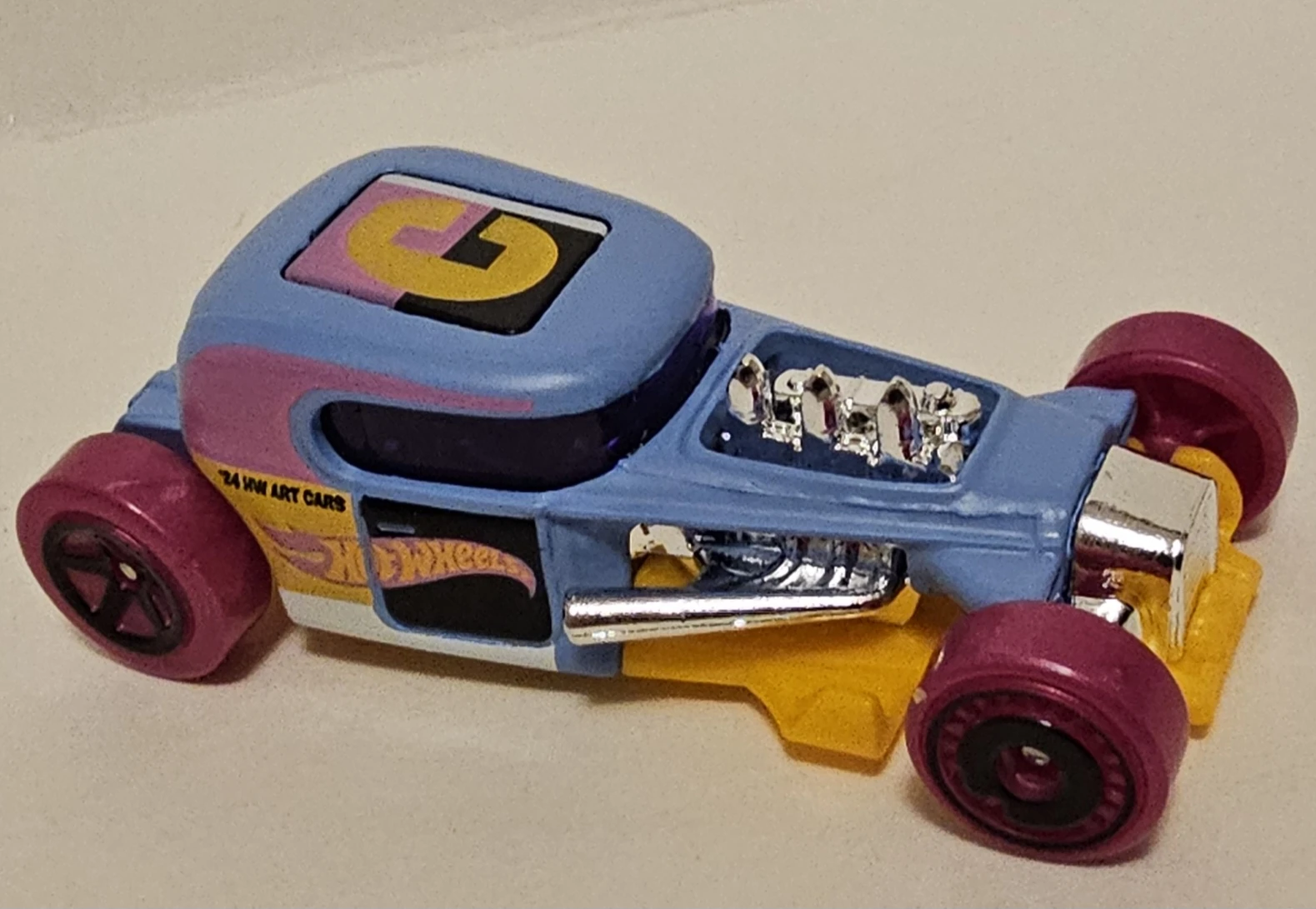 2024 Hot Wheels Mod Rod Light Blue - Mainline 061/250 - Art Cars 1/10