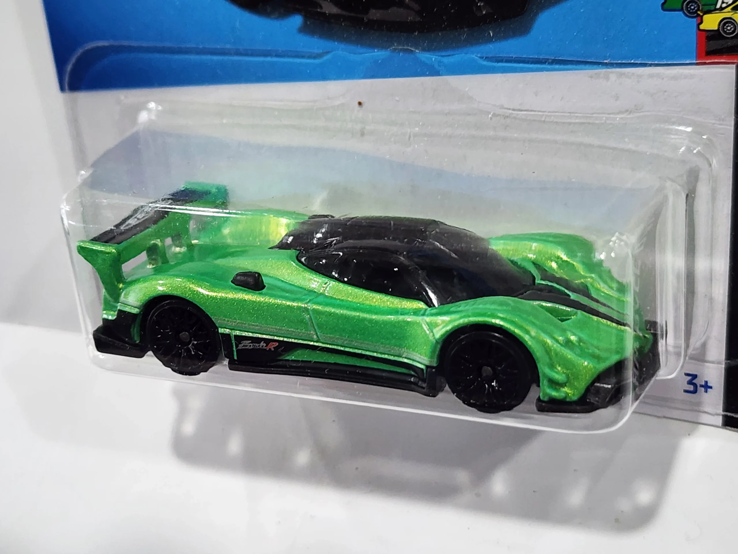 2024 Hot Wheels 		Pagani Zonda R Green - Mainline 099/250 - Race Day 3/10 Kroger Exclusive