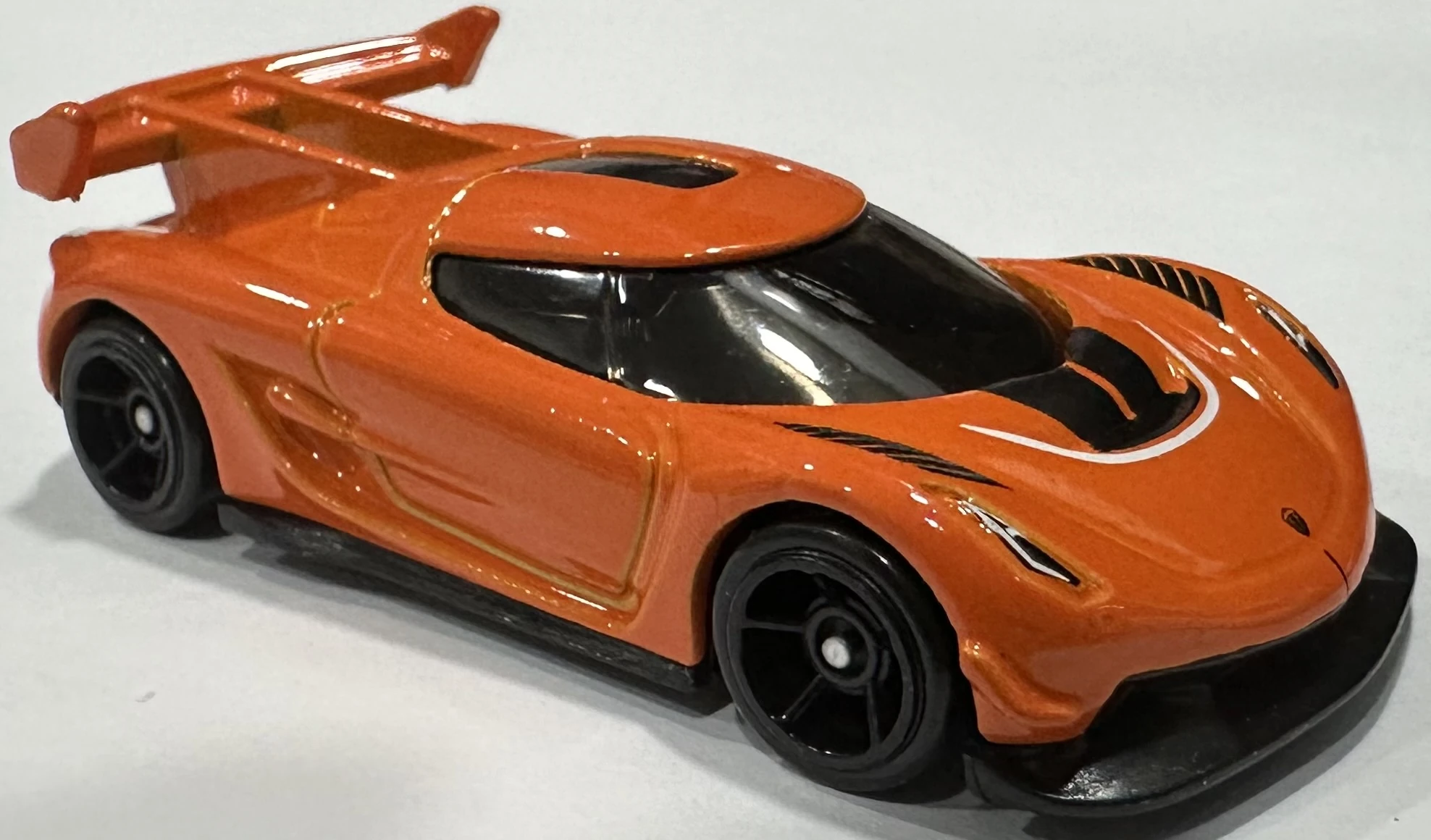 2024 Hot Wheels 	2020 Koenigsegg Jesko Orange - Mainline 184/250 - Exotics 2/10