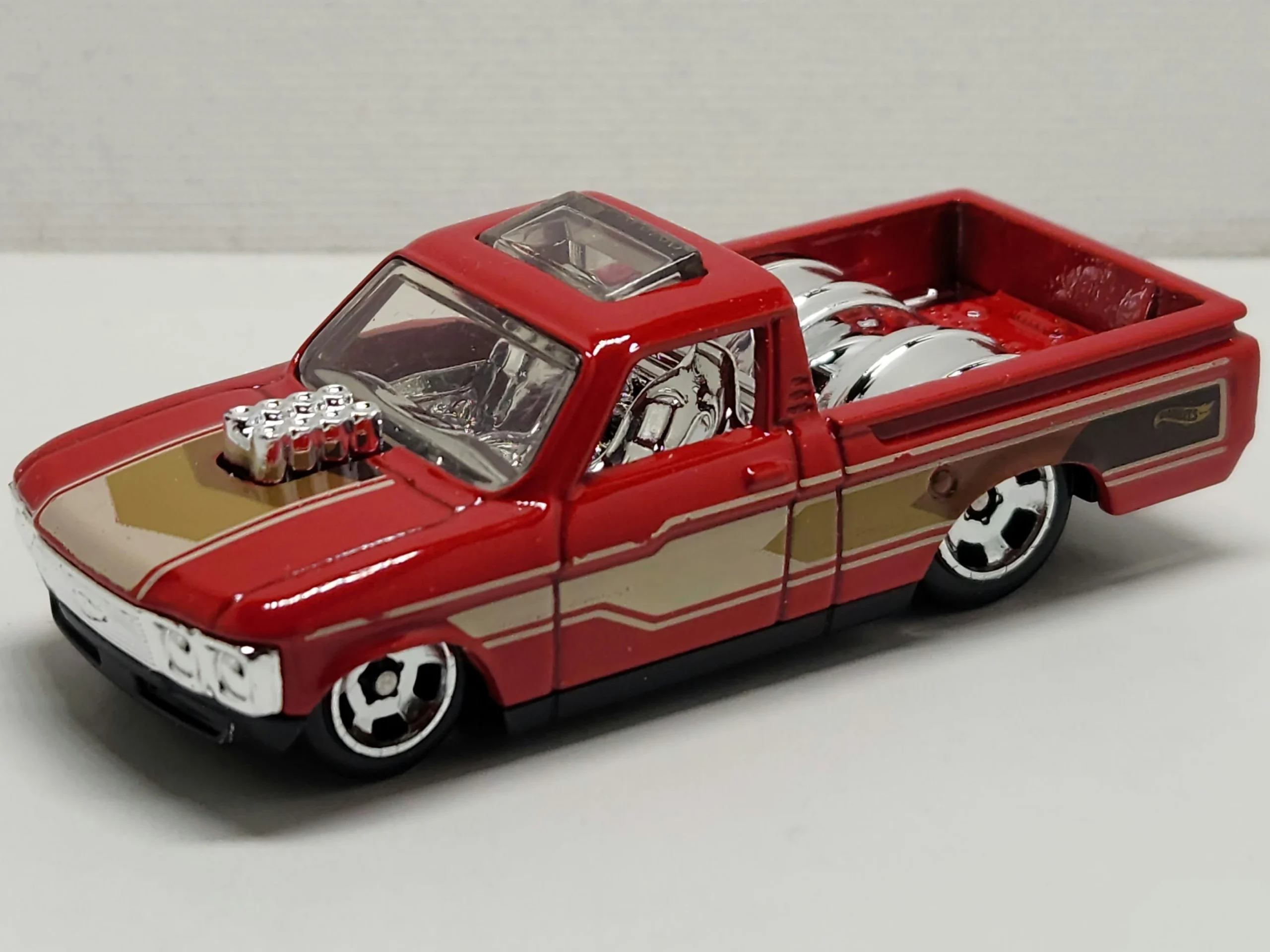 2024 Hot Wheels Custom '72 Chevy LUV Red - Mainline 118/250 - Hot Trucks 6/10 Kroger Exclusive