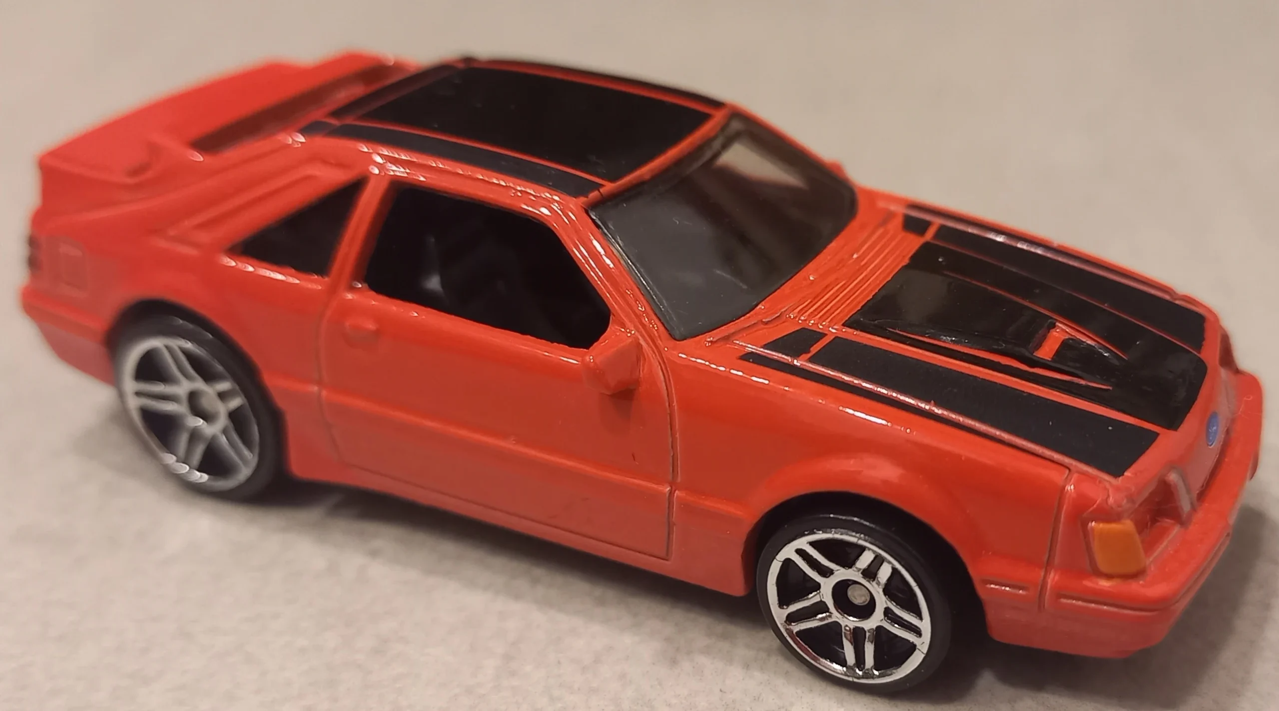 2024 Hot Wheels 		'84 Mustang SVO Orange - Mainline 192/250 - Then and Now 2/10