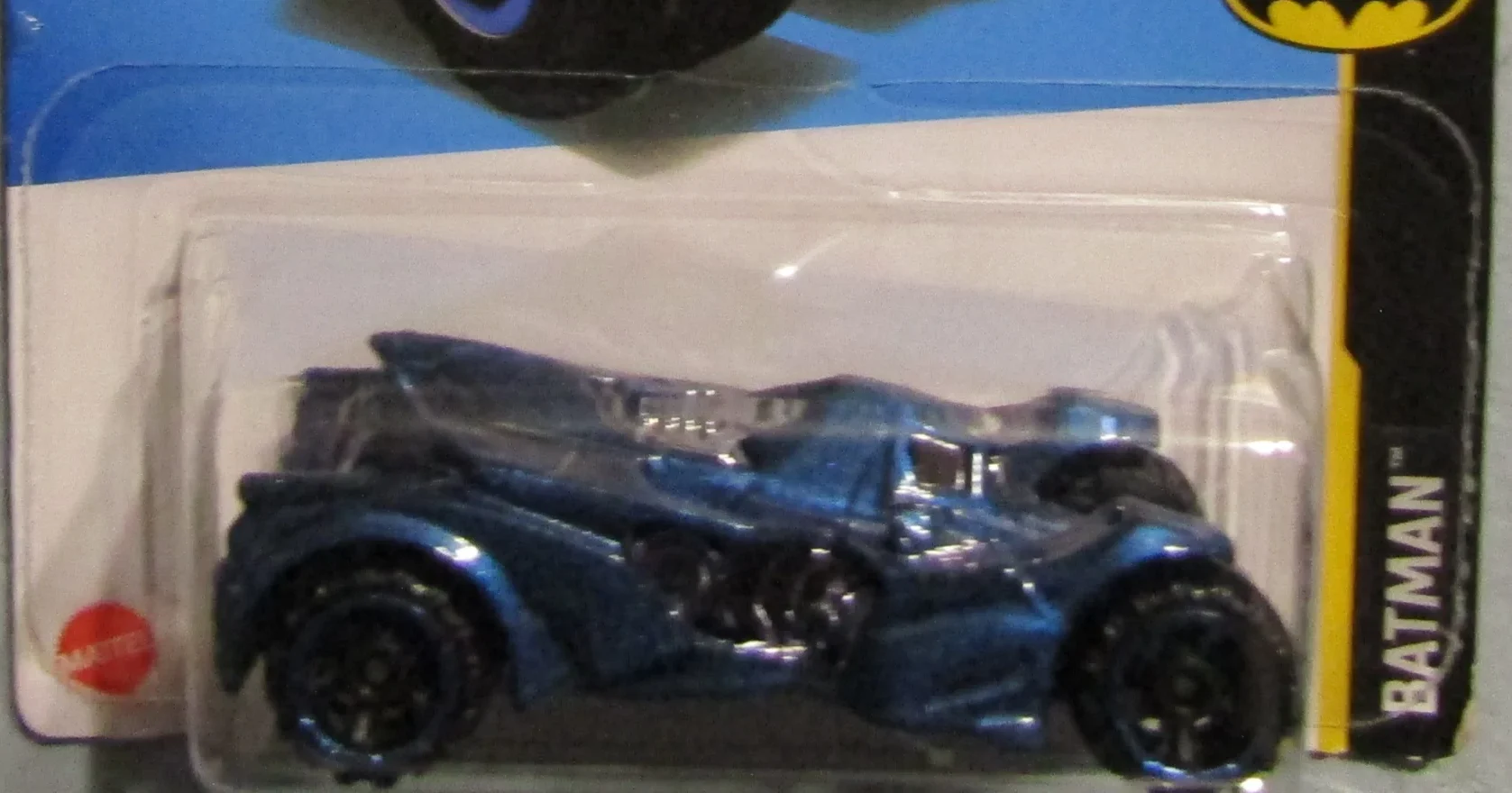 2024 Hot Wheels Batman: Arkham Knight Batmobile Navy - Mainline 149/250 - Batman 4/5
