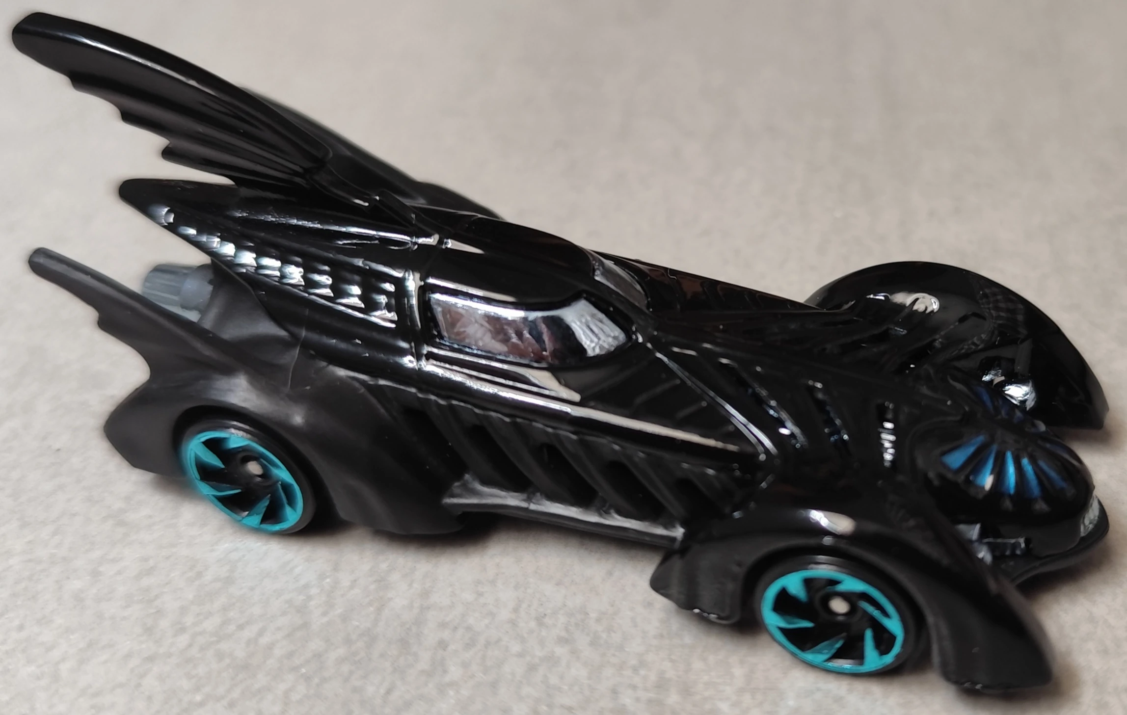 2024 Hot Wheels 		Batman Forever Batmobile Black - Mainline 106/250 - Batman 3/5