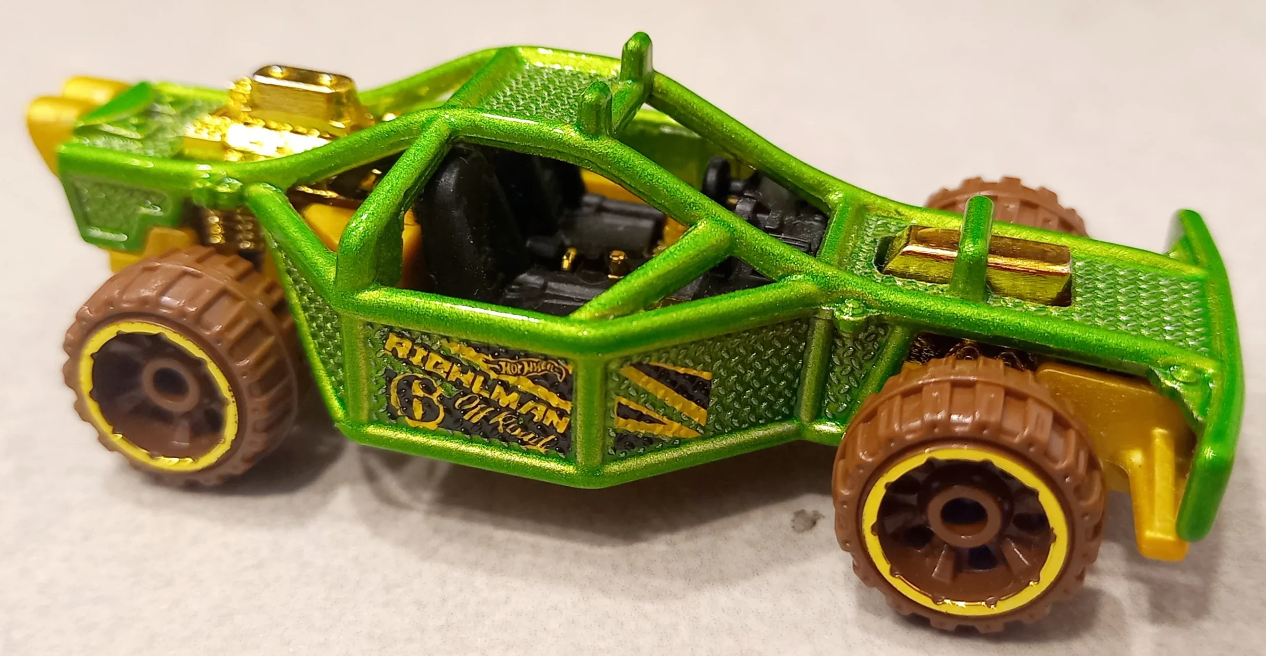 2024 Hot Wheels 	HW Roll Cage Green - Mainline 233/250 - Dirt 8/10