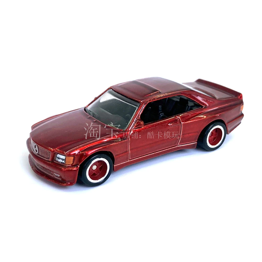 2024 Hot Wheels '89 Mercedes-Benz 560 SEC AMG Red - Mainline 082/250 - Modified 8/10 Super Treasure Hunt