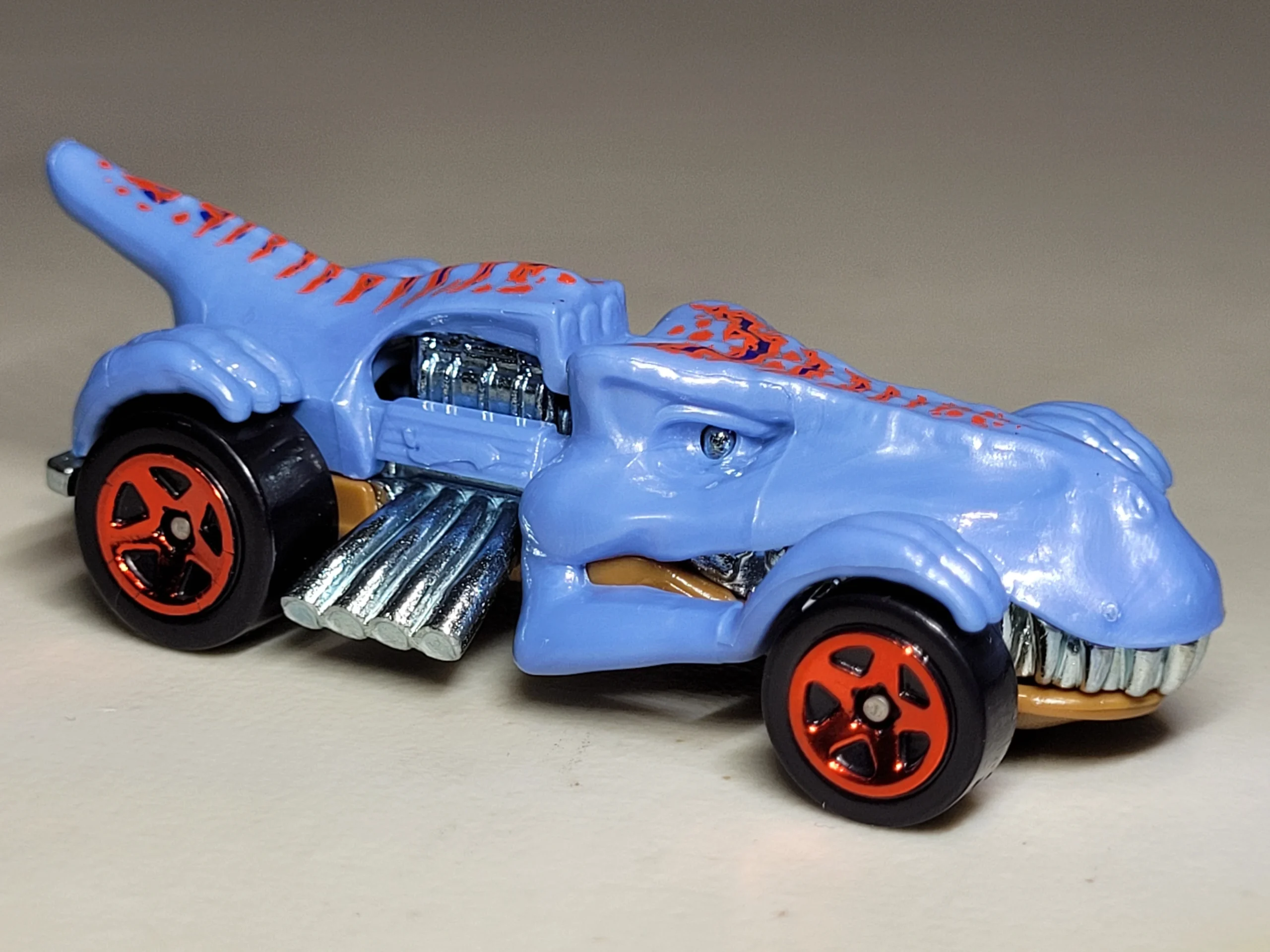 2024 Hot Wheels 			T-Rextroyer Light Blue - Mainline 114/250 - Mega Bite 5/5