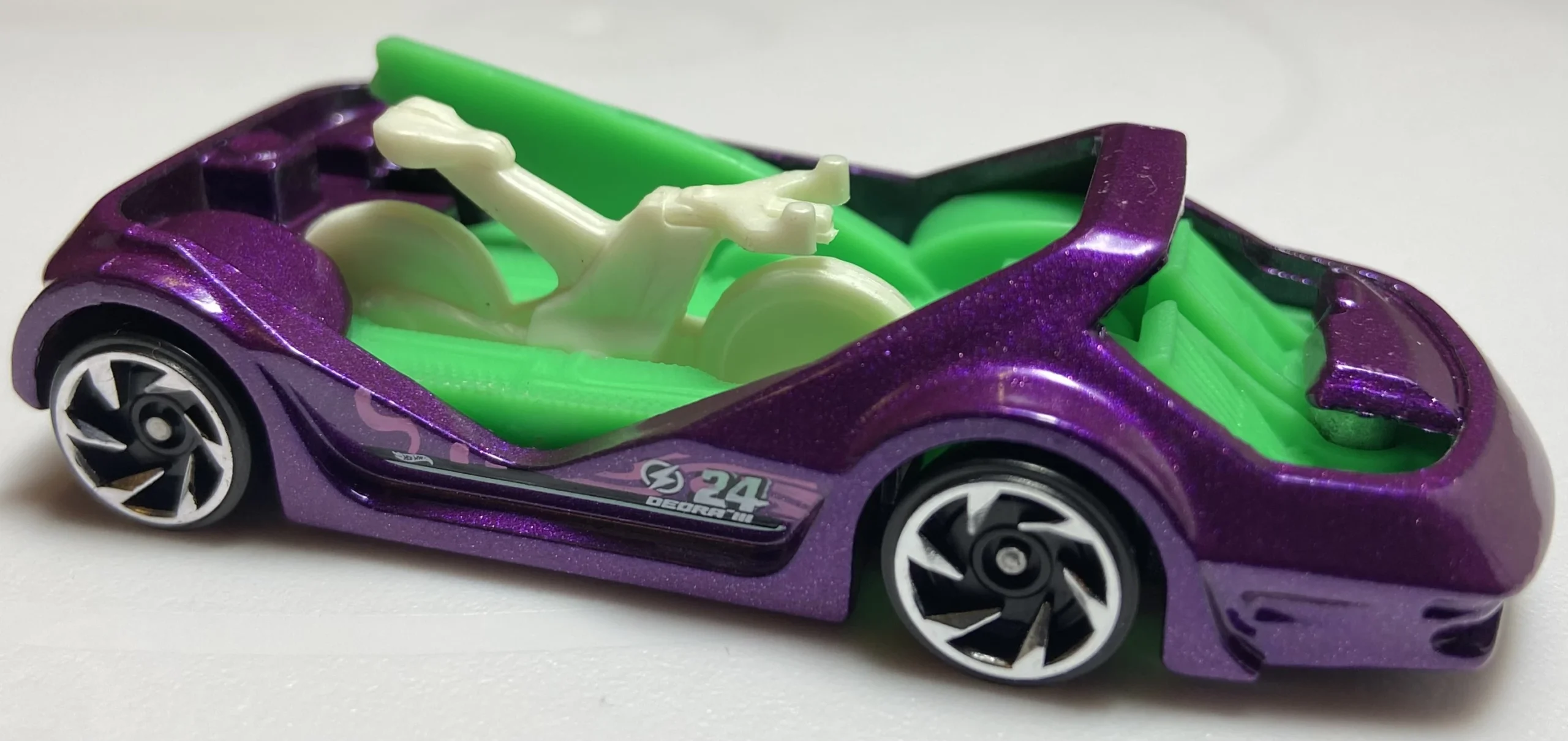 2025 Hot Wheels 				Deora III Purple - Mainline 010/250 - EV 02/10