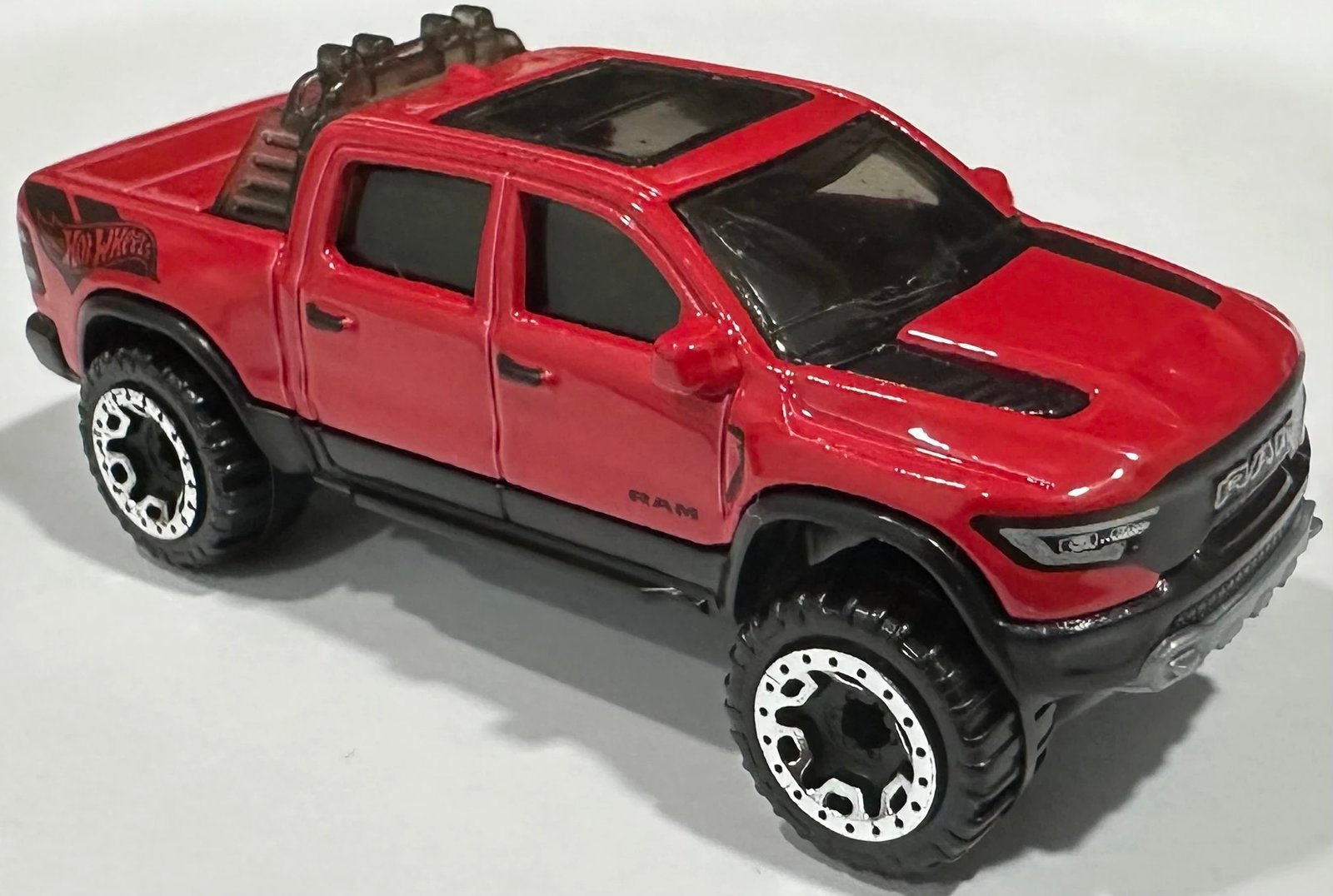 2024 Hot Wheels 								'23 Ram 1500 Red - Mainline 097/250 - Factory Fresh 7/10