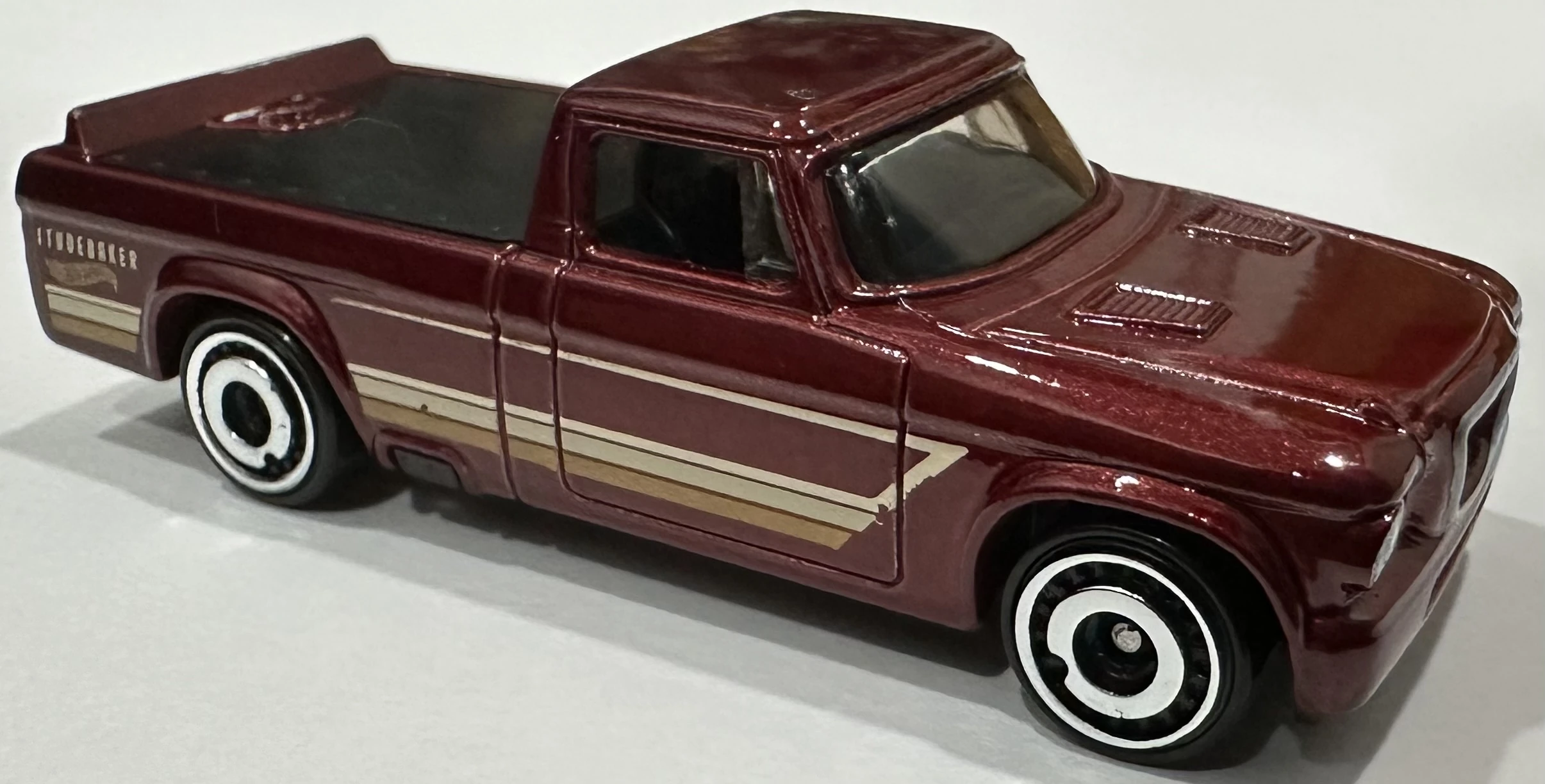 2024 Hot Wheels 		'63 Studebaker Champ Red - Mainline 155/250 - Hot Trucks 9/10
