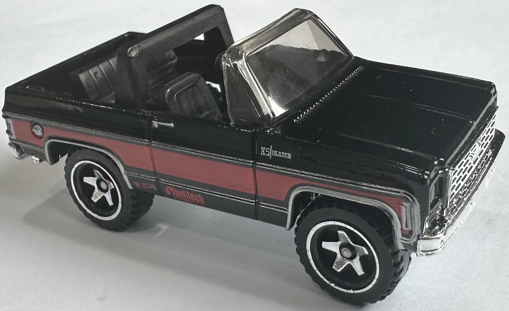 2025 Hot Wheels 			'75 Chevy Blazer Custom Black - Mainline 115/250 - Dirt 05/10