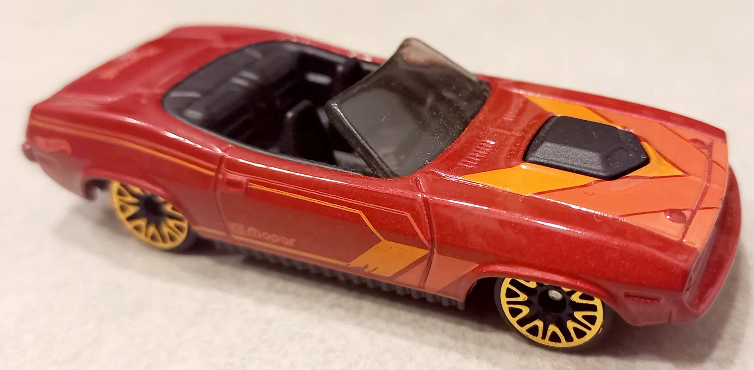 2024 Hot Wheels 		'70 Plymouth Barracuda Red - Mainline 020/250 - Roadsters 3/5