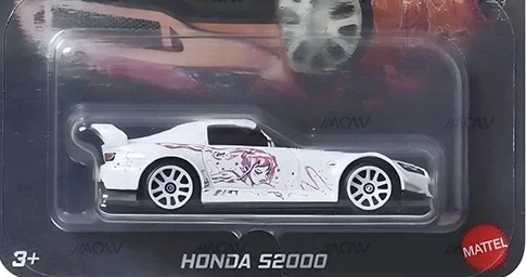 Honda S2000 White - 2025 Hot Wheels Premium - Fast & Furious Graphic Remix
