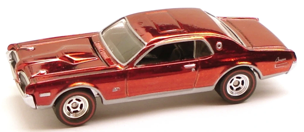 1968 Cougar Red - 2010 Hot Wheels Redline Club RLC