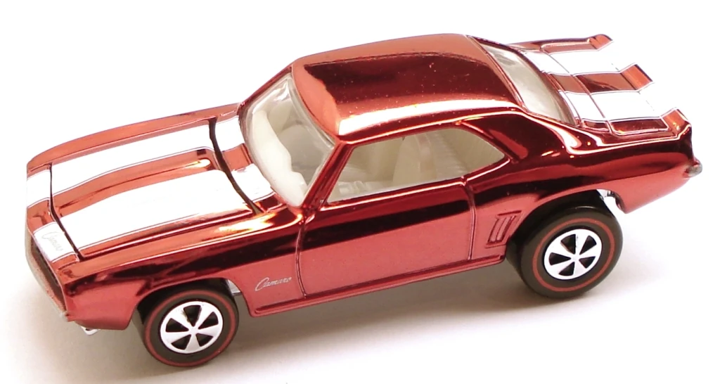 1969 Camaro Red - 2010 Hot Wheels Redline Club RLC