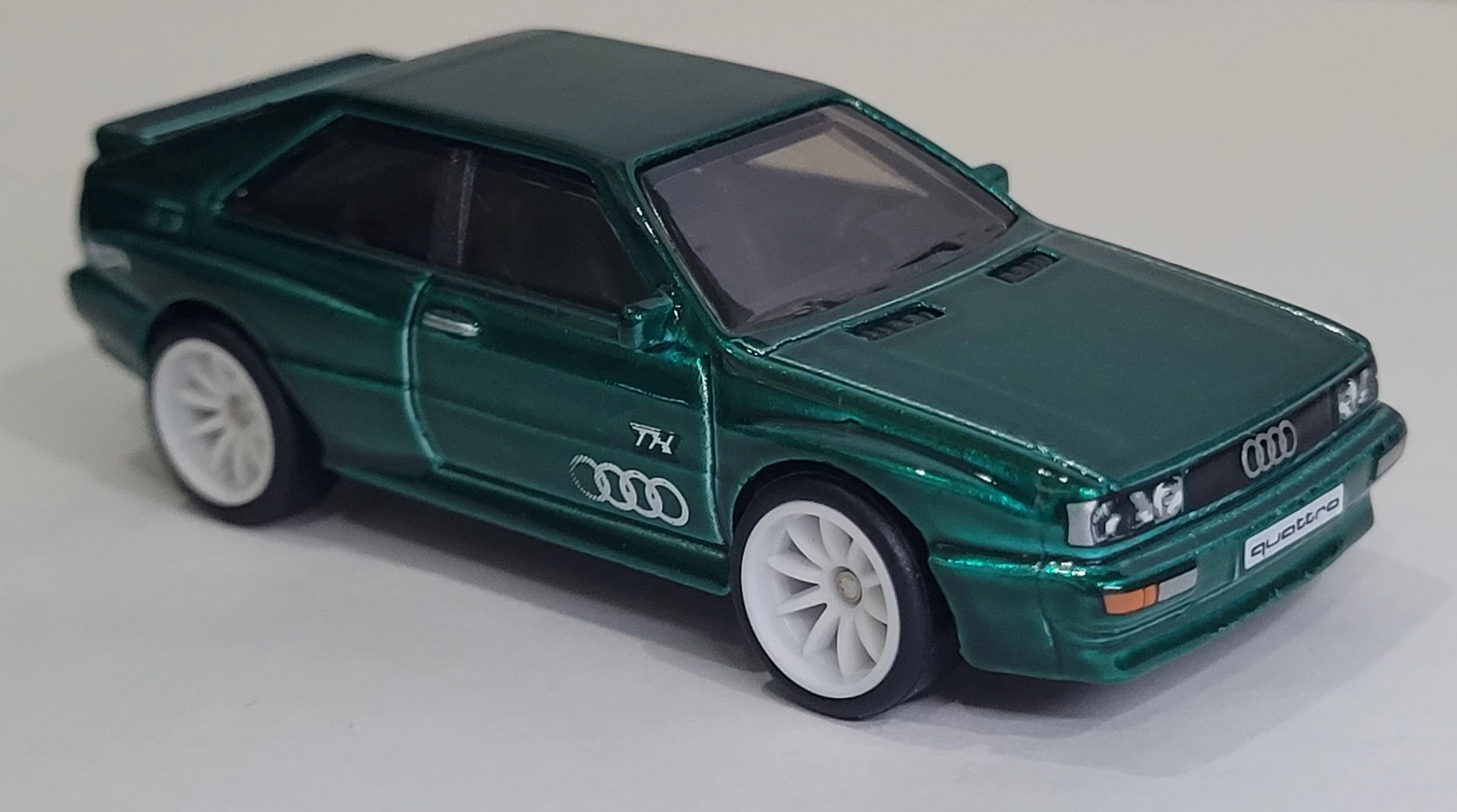 2025 Hot Wheels '87 Audi Quattro Aqua - Mainline 016/250 - Factory Fresh 2/5 Super Treasure Hunt STH