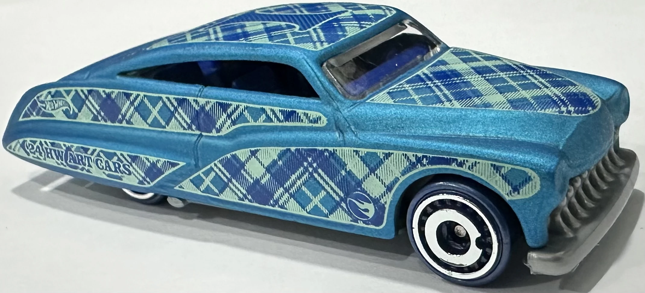 2024 Hot Wheels 		Purple Passion Light Blue - Mainline 151/250 - Art Cars 7/10