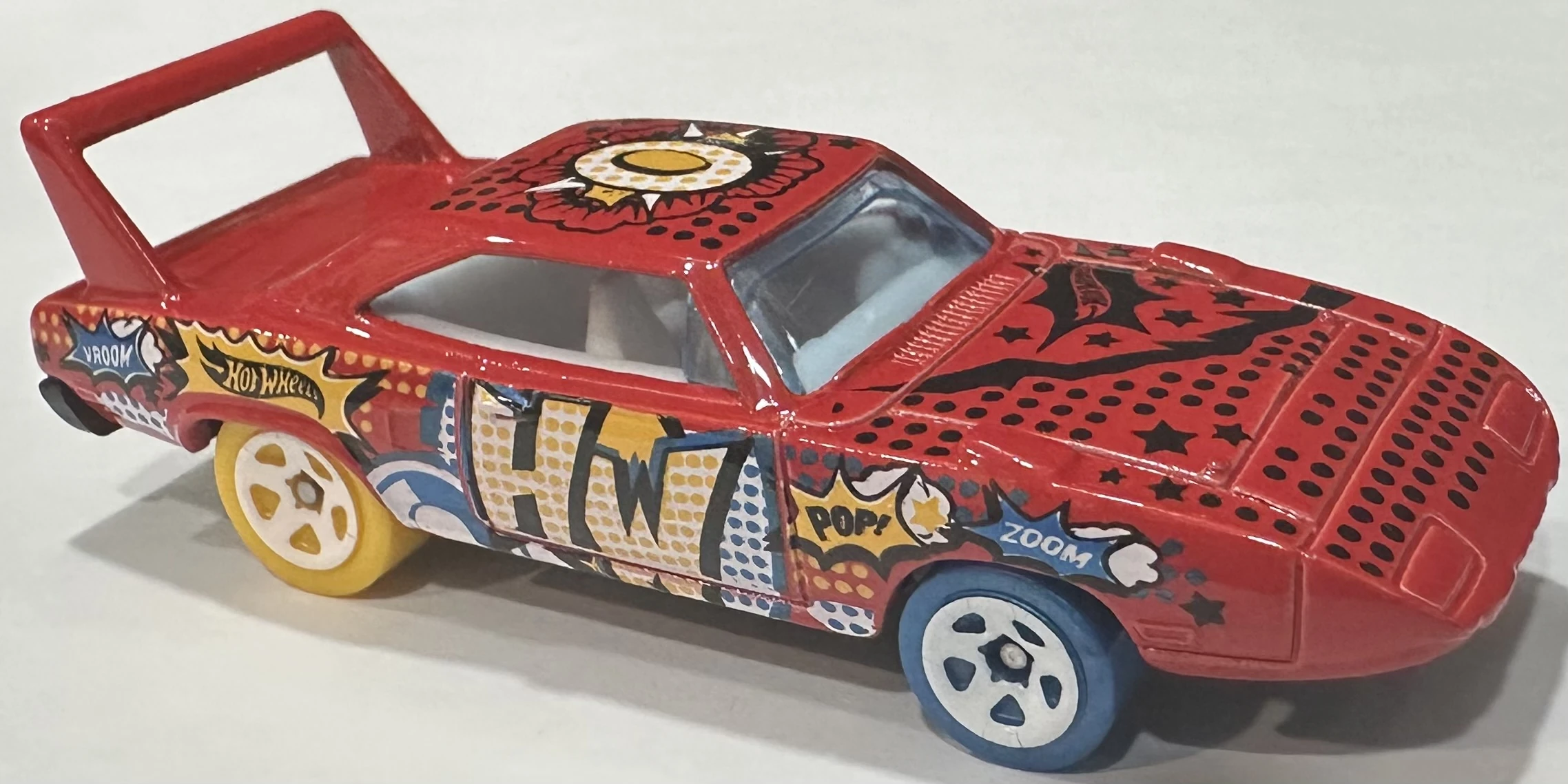 2025 Hot Wheels '70 Plymouth Superbird Red - Mainline 087/250 - Art Cars 7/10