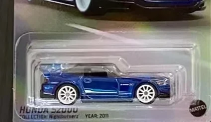 Honda S2000 Steel Blue - 2022 Hot Wheels Premium - NFT Garage Serie 2