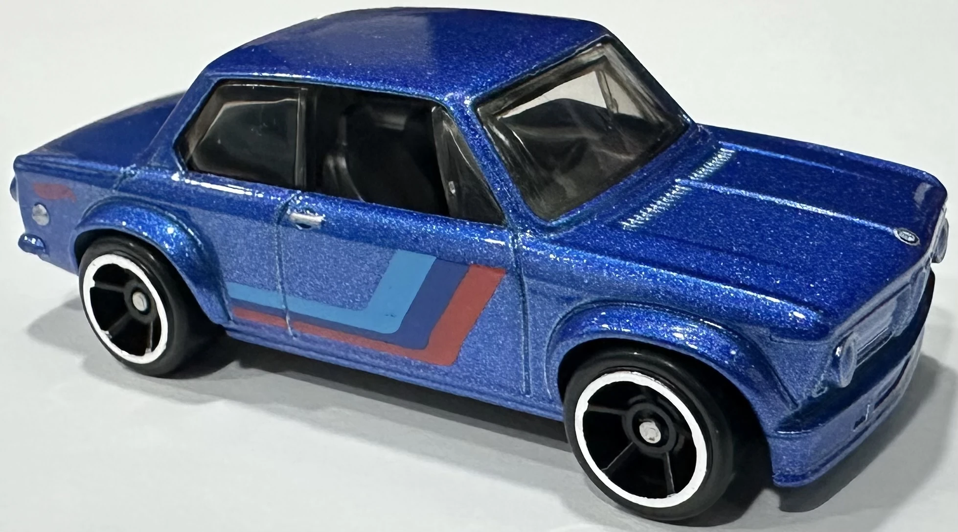 2025 Hot Wheels 	BMW 2002 Blue - Mainline 077/250 - 70s vs 90s 5/10