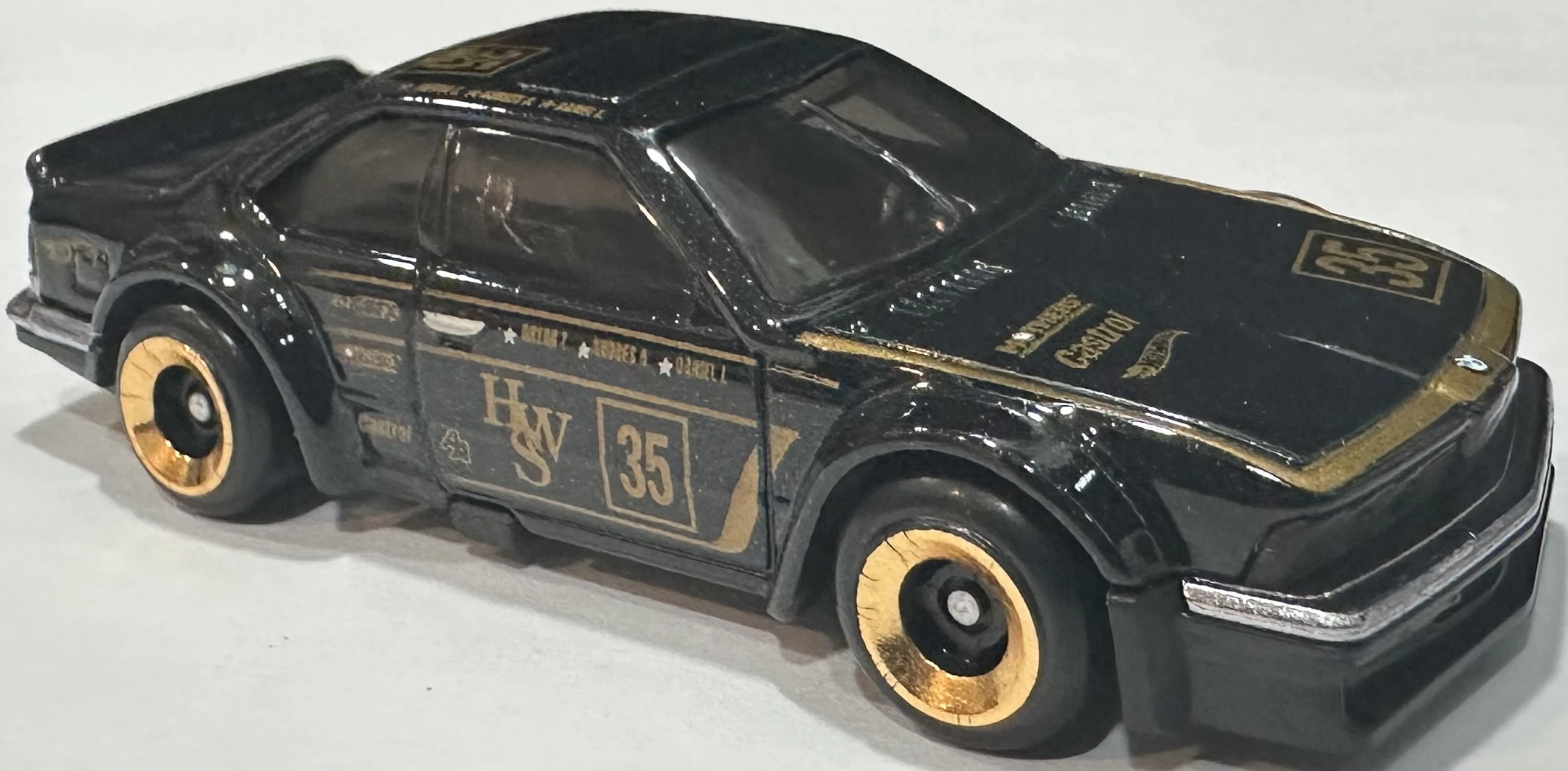 2025 Hot Wheels 																														BMW 635 CSi Black - Mainline 185/250 - Wild Widebody 1/5 