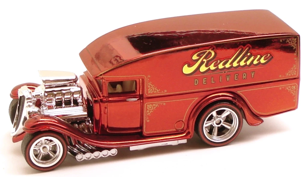 Blown Delivery Dark Red - 2010 Hot Wheels Redline Club RLC