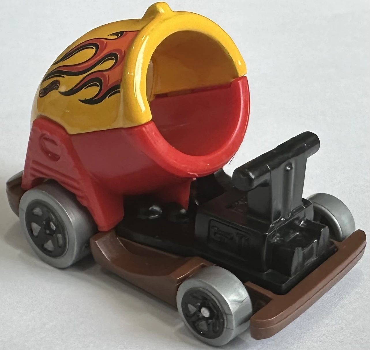 2024 Hot Wheels 										Boom Car Yellow and Red - Mainline 094/250 - Ride-Ons 2/5 