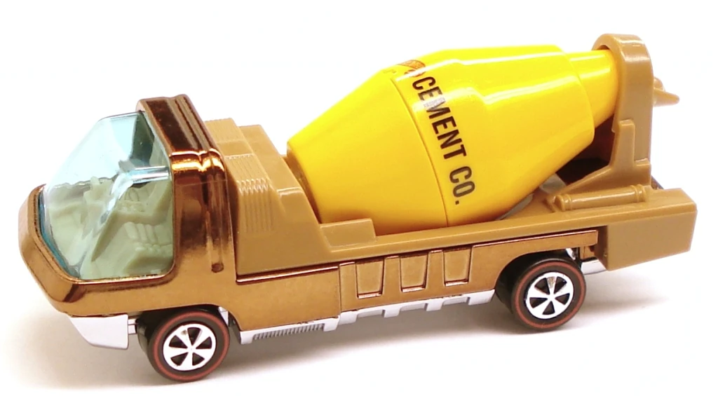 Cement Mixer Light Brown - 2010 Hot Wheels Redline Club RLC