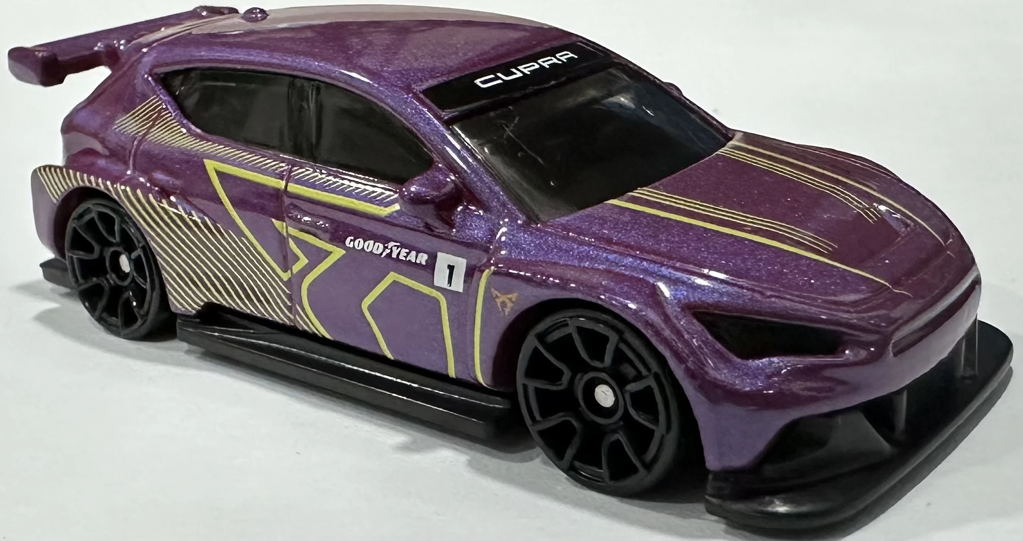 2025 Hot Wheels 				Cupra e-Racer Purple - Mainline 072/250 - EV 04/10