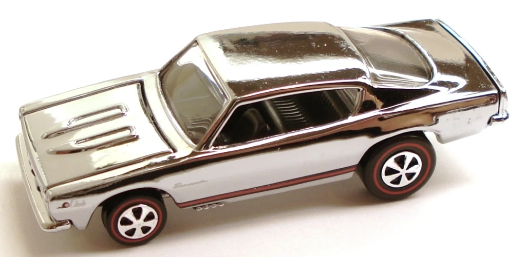 Custom Barracuda Chrome - 2011 Hot Wheels Redline Club RLC