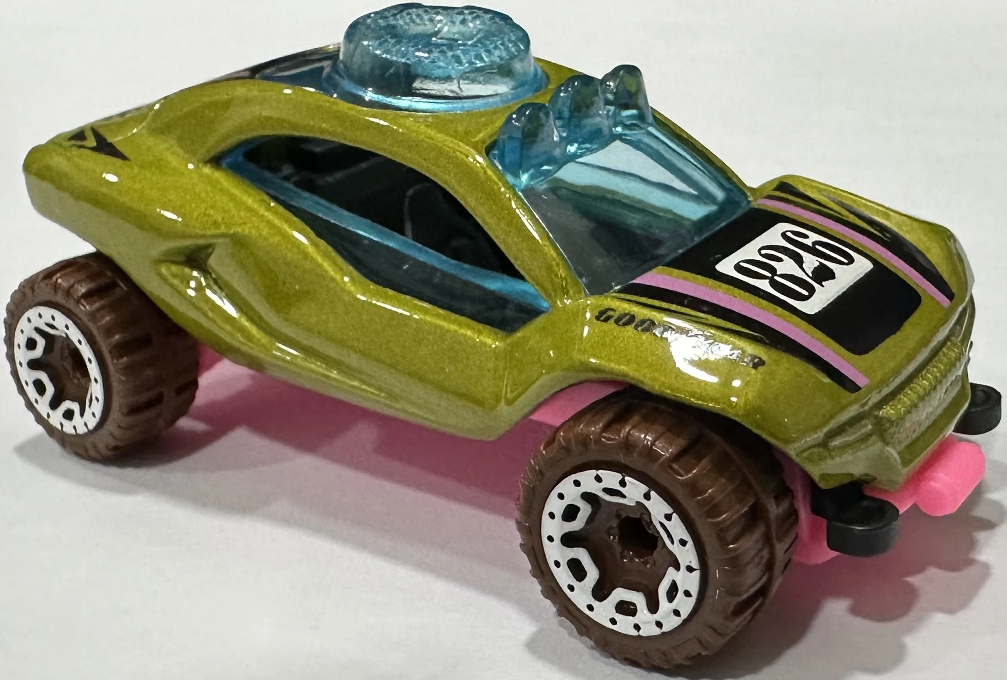 2024 Hot Wheels 	Dune Daddy Green - Mainline 212/250 - Dirt 5/10