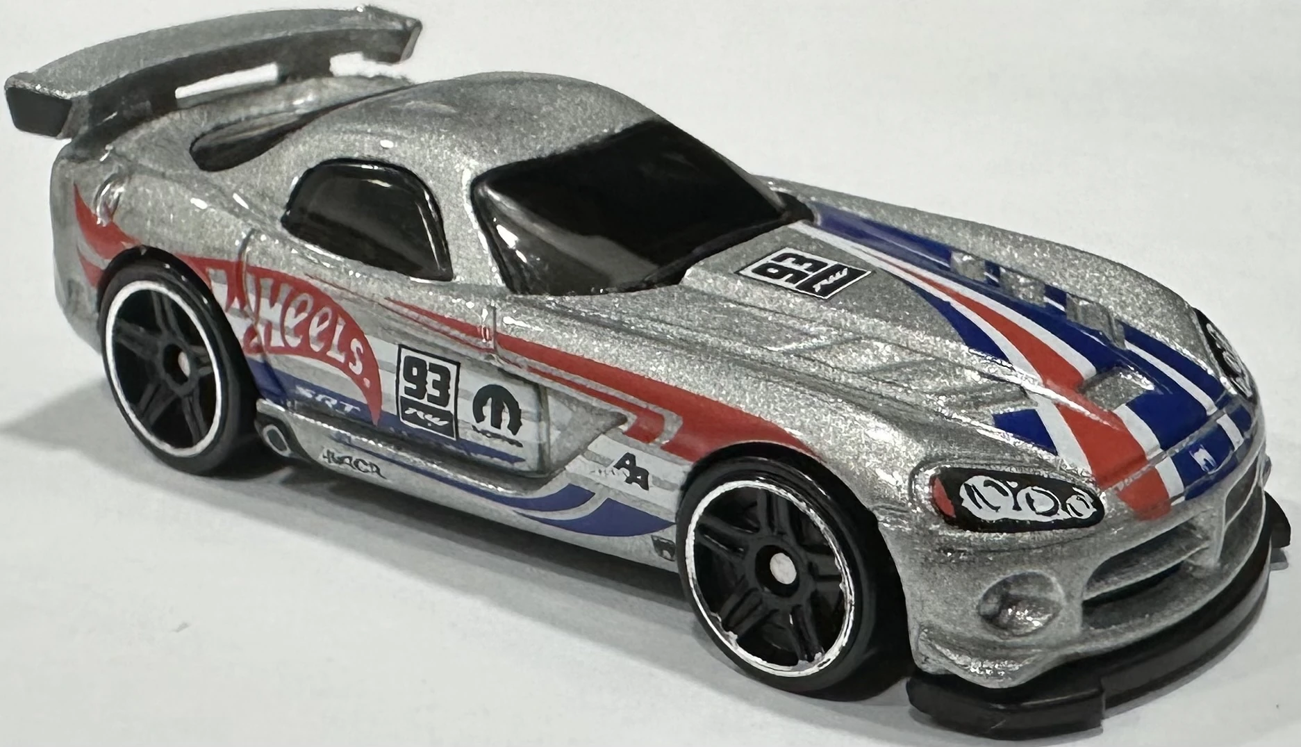2024 Hot Wheels Dodge Viper SRT10 ACR Chrome - Mainline 241/250 - Exotics 10/10 